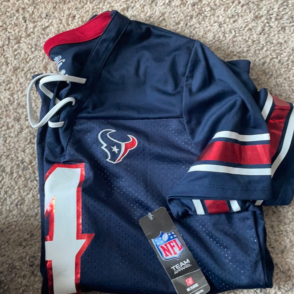 Women’s lace up Houston Texans Jersey